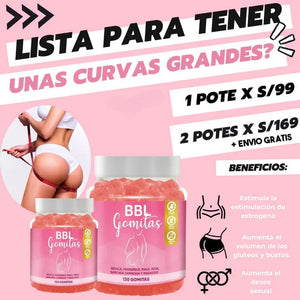 GOMITAS DE AGUAJE BBL - PRODUCTO PARA ELLAS